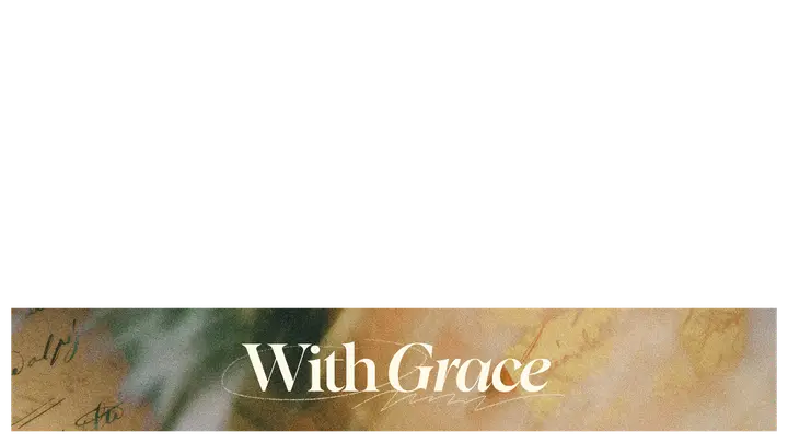 With Grace: lower third