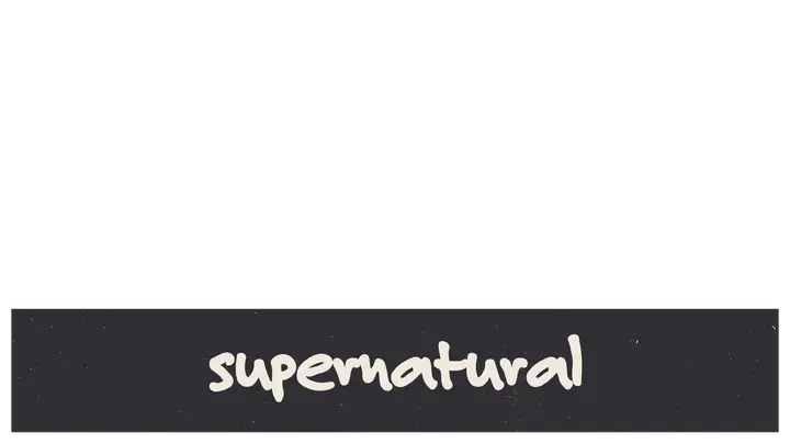 Supernatural: lower third