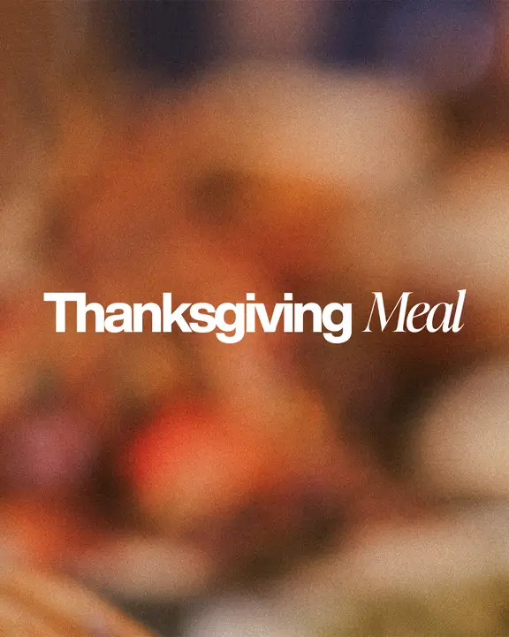 Thanksgiving Meal: social post