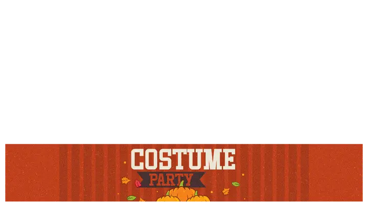 Costume Party: lower third