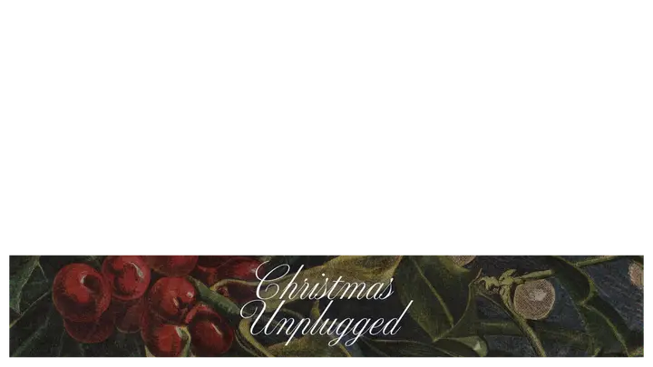 Christmas Unplugged: lower third