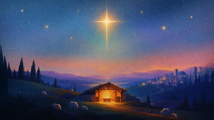 Christmas: blank background