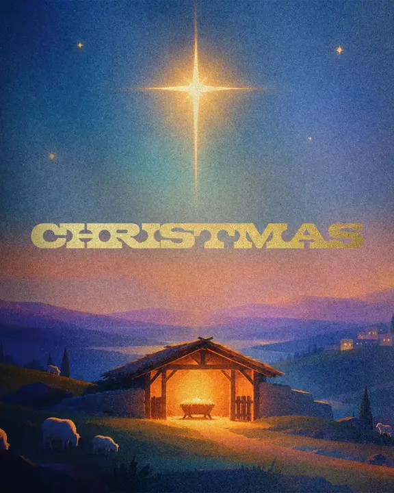 Christmas: social post