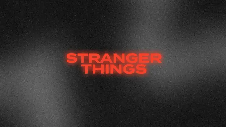 Stranger Things: 4K slide