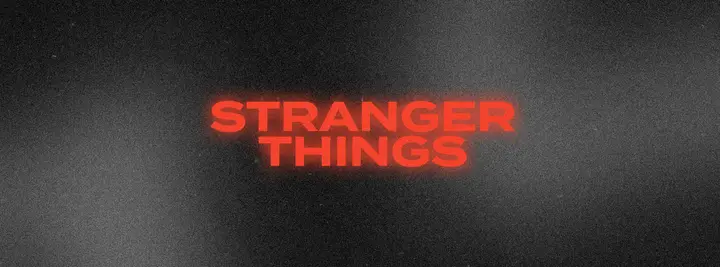 Stranger Things: facebook cover