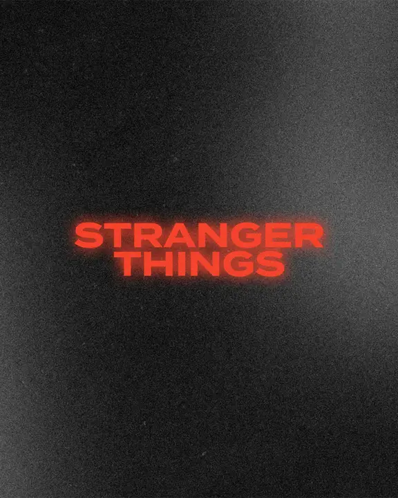 Stranger Things: social post