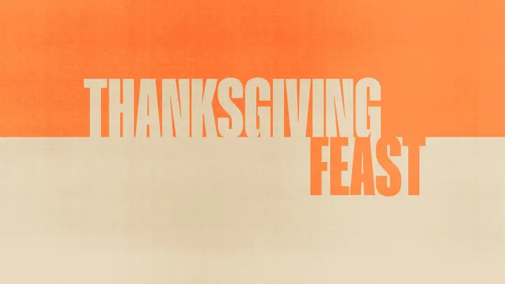Thanksgiving Feast: 4K slide