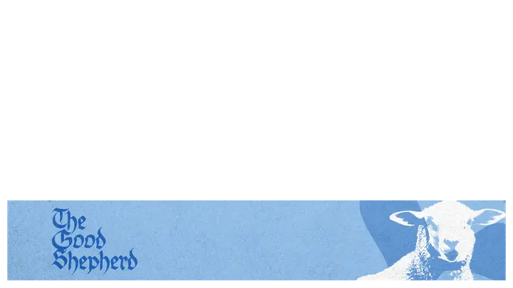 The Good Shepherd: lower third
