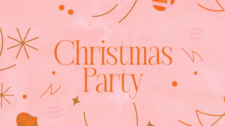 Christmas Party: 4K slide