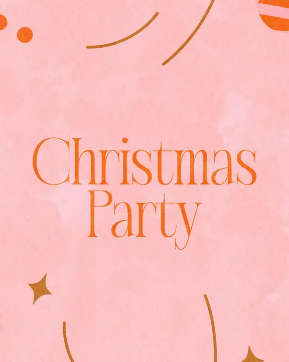 Christmas Party: social post