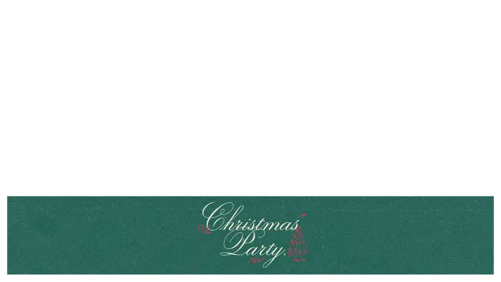 Christmas Party: lower third