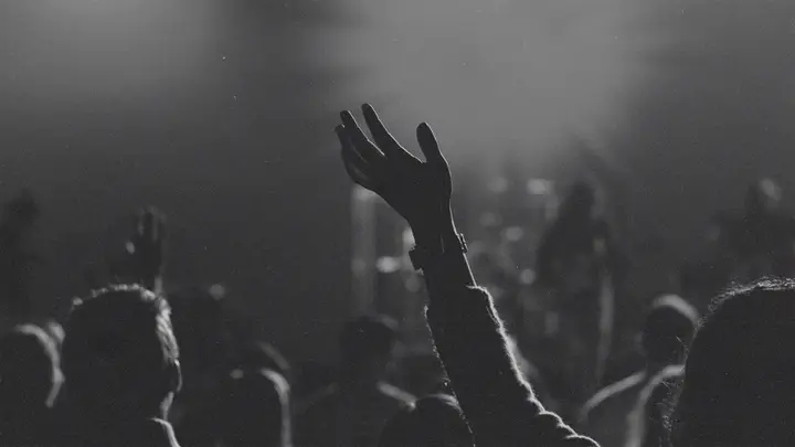 Prayer Night: 4K slide · blank
