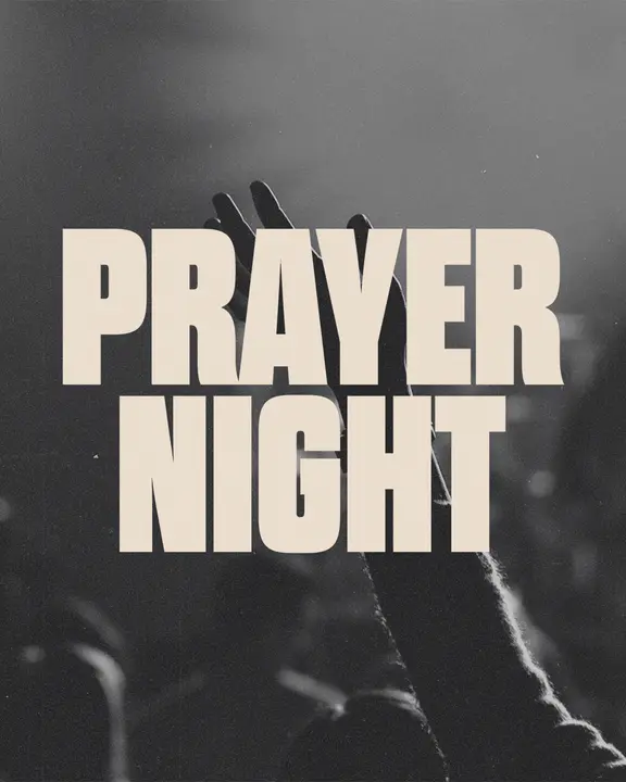 Prayer Night: social post