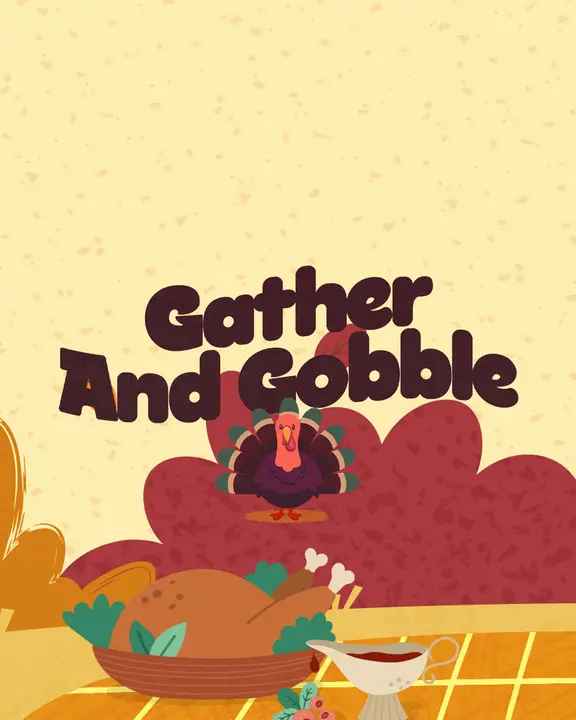 Gather and Gobble: social post