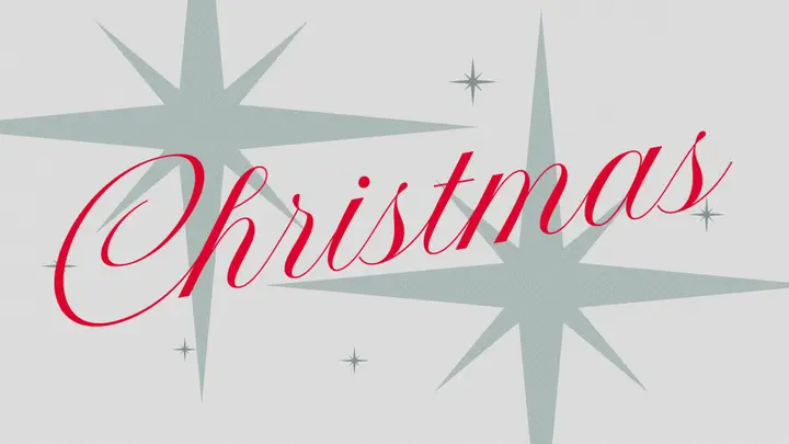 Christmas: 4K slide
