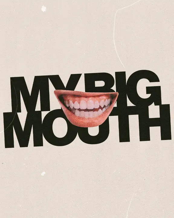 My Big Mouth: social post