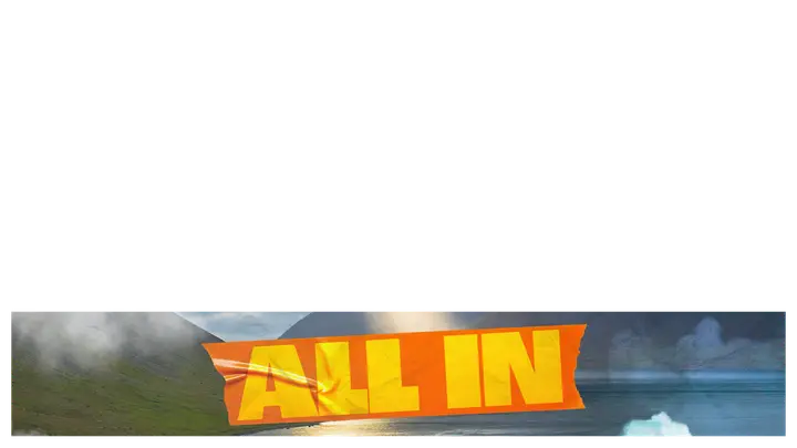 All In: lower third