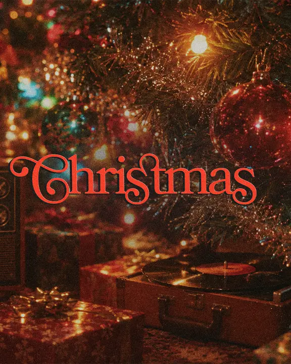Christmas: social post