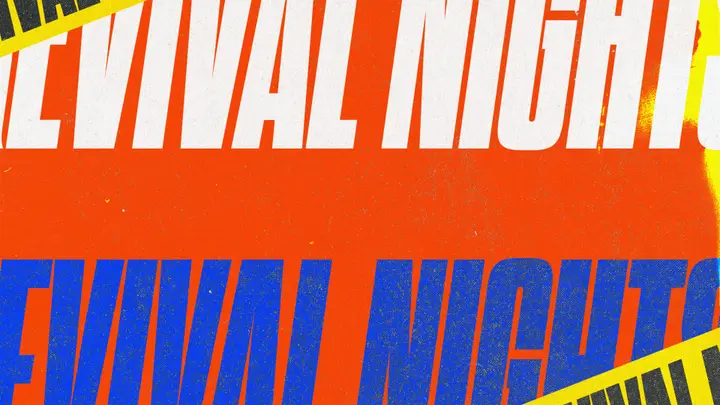Revival Nights: 4K slide · blank