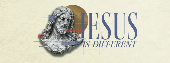 Jesus Is Different: facebook cover