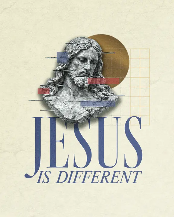 Jesus Is Different: social post
