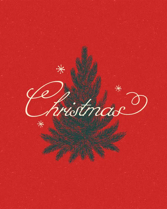 Christmas: social post