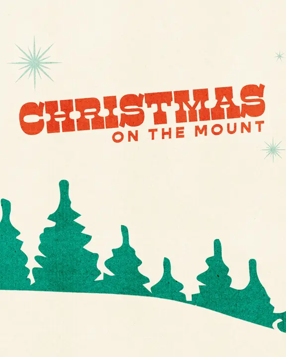 Christmas on the Mount: social post