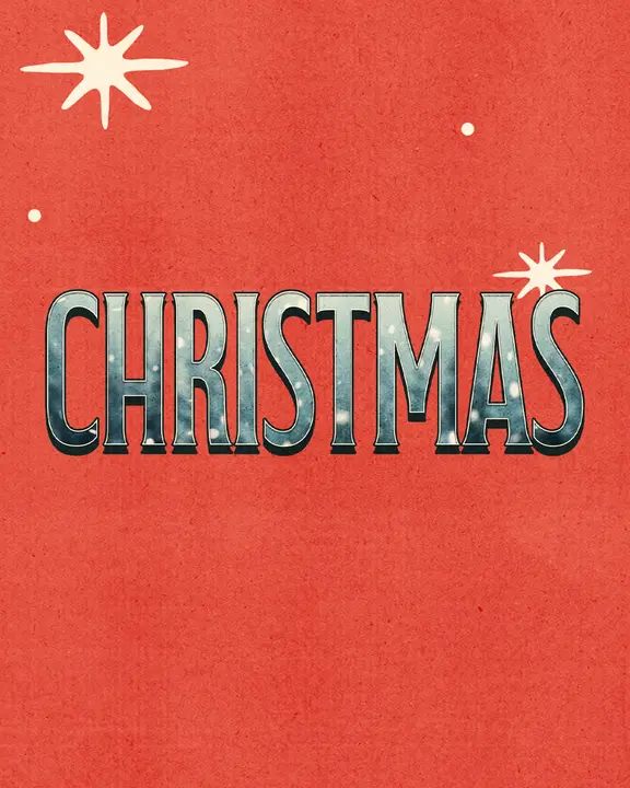 Christmas: social post