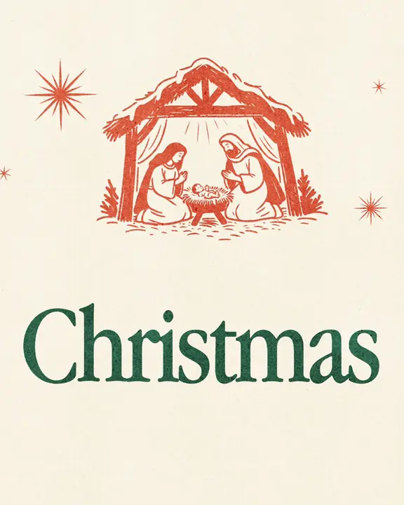 Christmas: social post