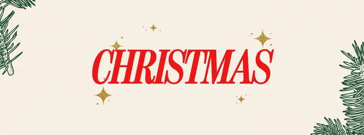 Christmas: facebook cover