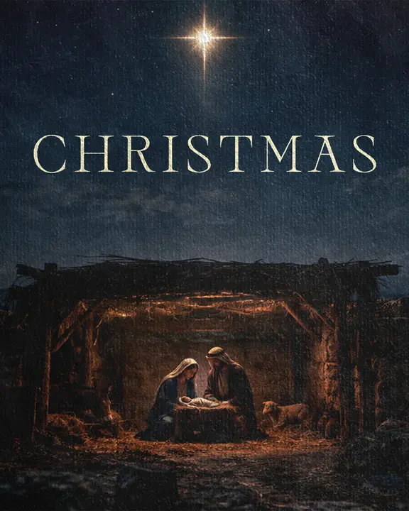 Christmas: social post