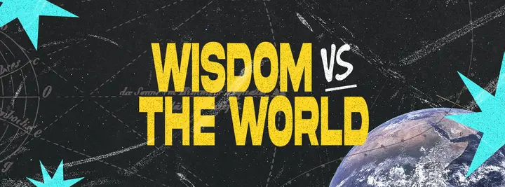 Wisdom vs the World: facebook cover