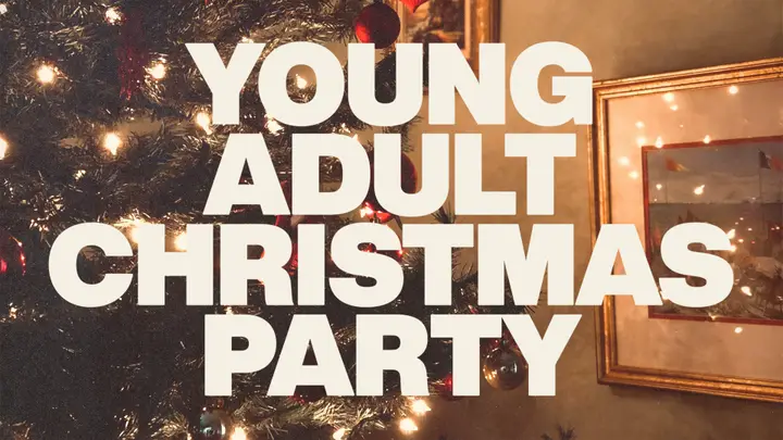 Young Adult Christmas Party: 4K slide
