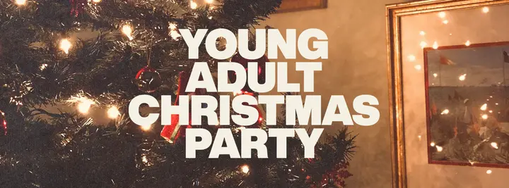 Young Adult Christmas Party: facebook cover