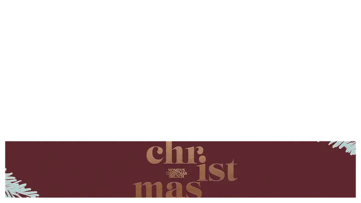 Women's Christmas Brunch: lower third