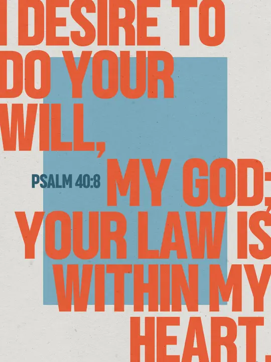 Psalm 40: social post