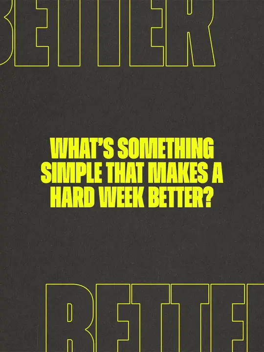 Something Simple: social post