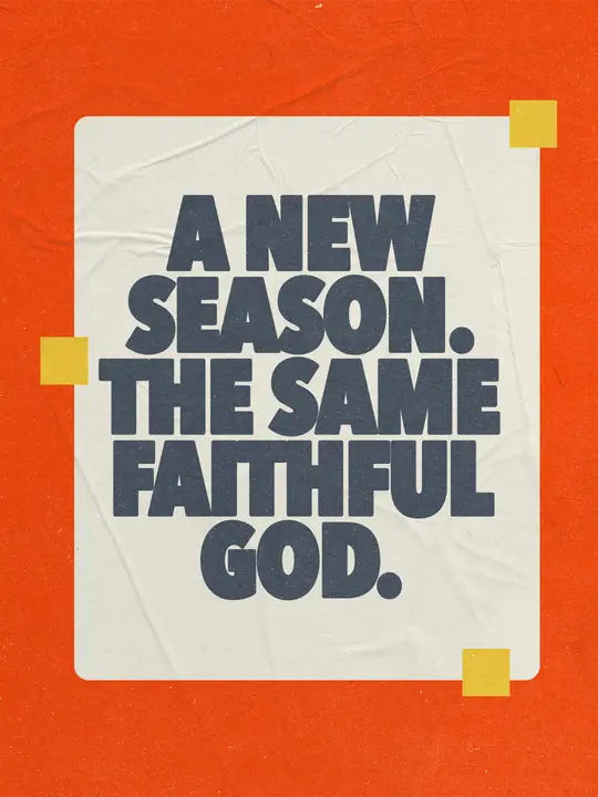 A New Season: social post