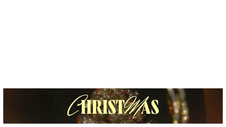 Christmas: lower third