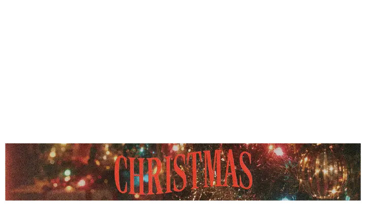 Christmas: lower third