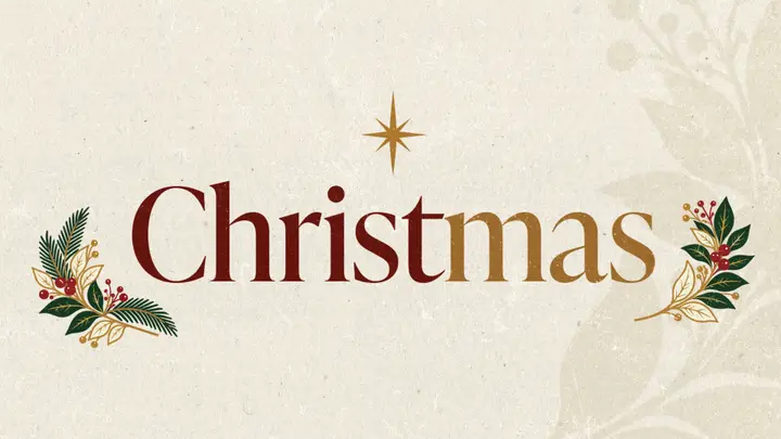 Christmas: 4K slide