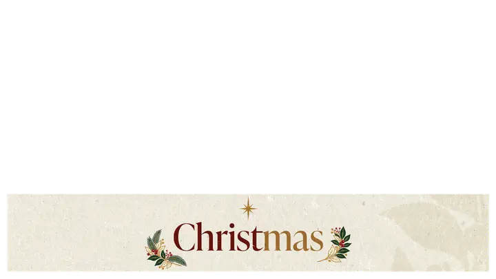 Christmas: lower third