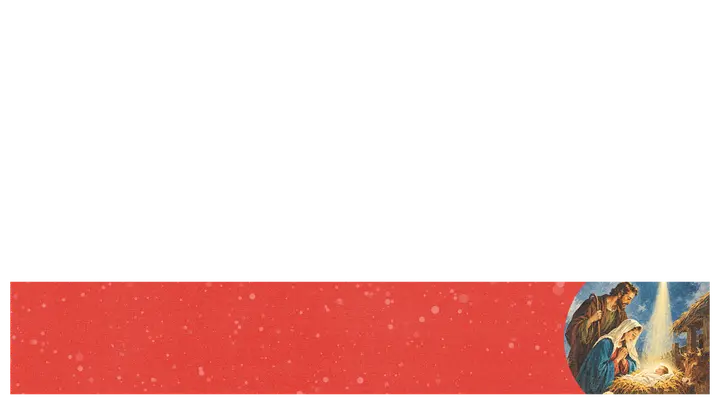 Christmas Eve: lower third · blank