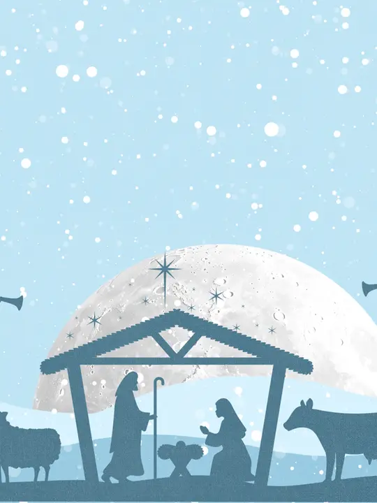 Christmas: social post · blank