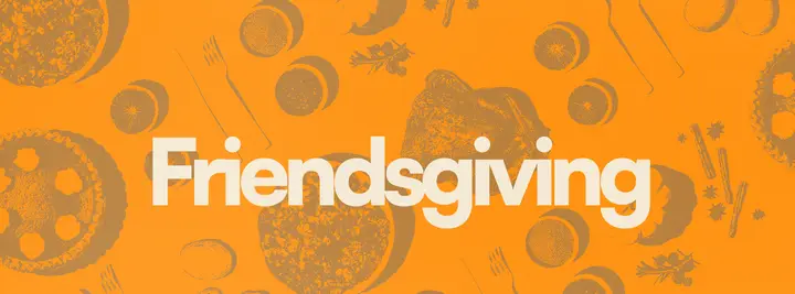 Friendsgiving: facebook cover