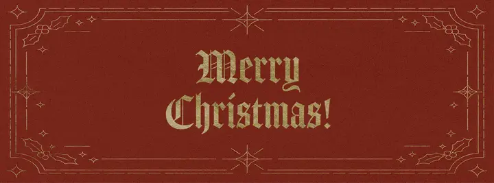 Merry Christmas: facebook cover