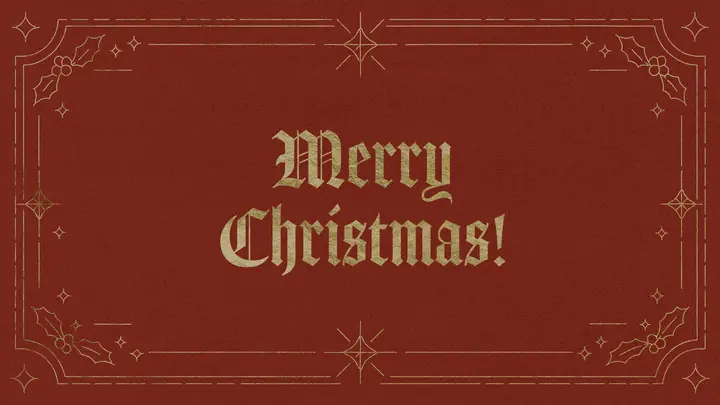 Merry Christmas: HD slide