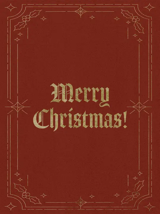 Merry Christmas: social post