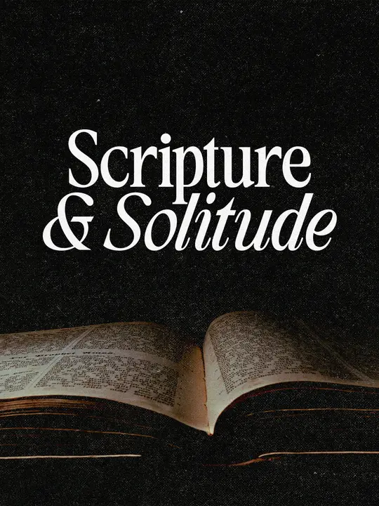 Scripture and Solitude: social post
