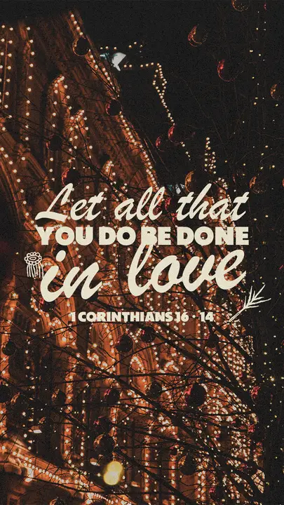 1 Corinthians 16: story